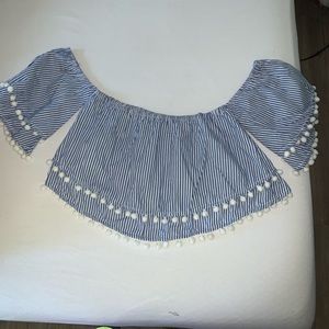 Off the shoulder top